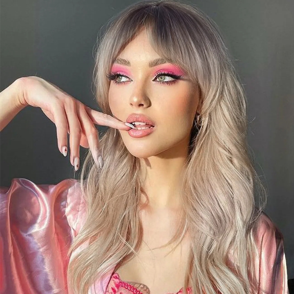 Ombre Blonde Beauty Full Wig